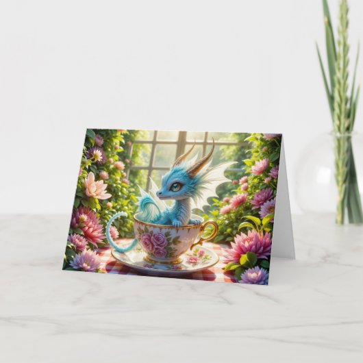 Carte Dragon de thé anglais (Devant)
