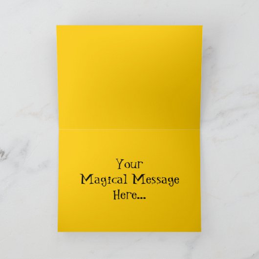 Carte Dragon drôle fait sur commande du bébé de l'enfant (Intérieur)