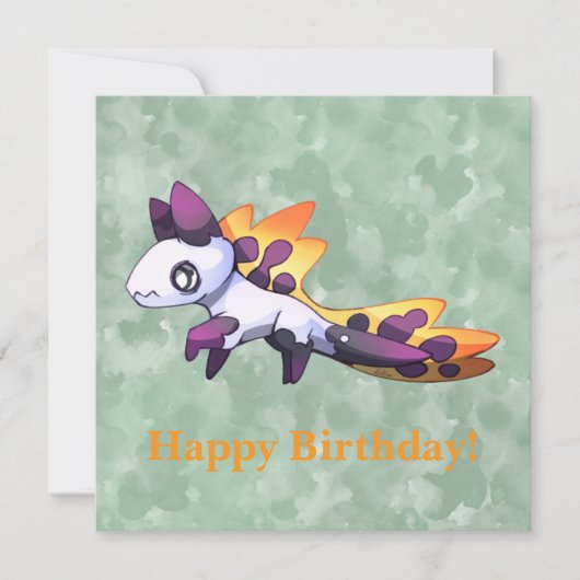 Carte Dragon fait la fête (Devant)