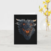 Carte Dragon Head Sur Le Point De Faire Feu Sur Ses Enne (Fleur jaune)