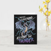 Carte Dragon Imaginaire Art Design (Fleur jaune)