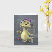 Carte Dragon jaune (Fleur jaune)