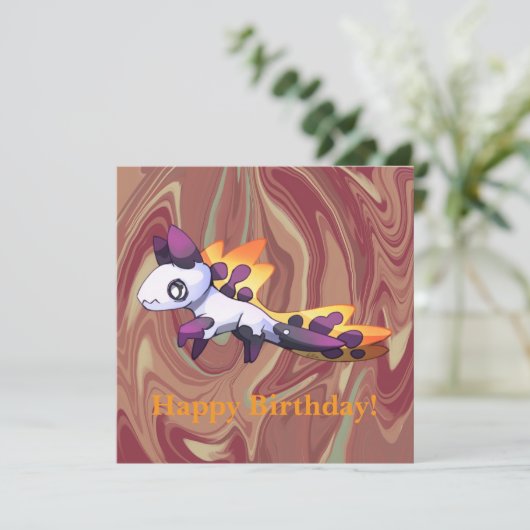 Carte Dragon let’s Party (Debout devant)