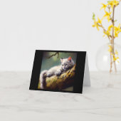 Carte Dragon Li Cat (Fleur jaune)