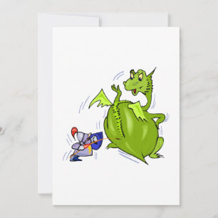 Carte Dragon moyen Posé par Chevalier