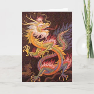 Carte Dragon Oriental