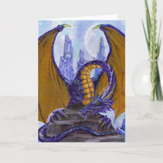 Carte dragon pourpre