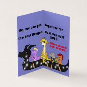 Carte Dragon Squad Dragon Boat Festival (Inside)