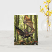 Carte Dragon volant (Fleur jaune)