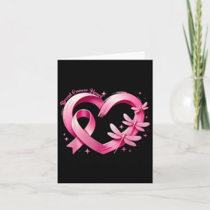 Carte Dragonflies cardiaques Sensibilisation au cancer d