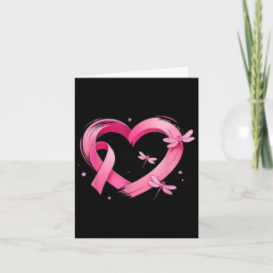 Carte Dragonflies cardiaques Sensibilisation au cancer d