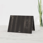 Carte Dragonflies de Steampunk sur arrière - plan rayé b (Dos)