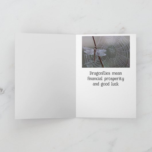 Carte Dragonfly Dragonflies Signification (Intérieur)