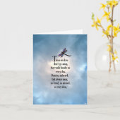 Carte Dragonfly "So Loved" (Fleur jaune)