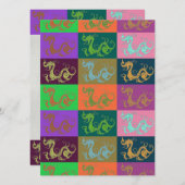 Carte Dragons (Devant / Derrière)