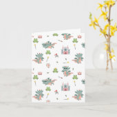 Carte Dragons Knights Fairytale Château médiéval (Fleur jaune)