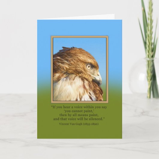 Carte Dragons, Rough-legged Hawk (Devant)