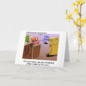 Carte Drame de salle d'audience littéraire Dons amusants (Fleur jaune)