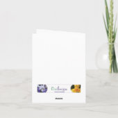 Carte drapeau 4 juillet américain (Dos)