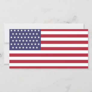 Carte Drapeau 51 étoiles des États-Unis d'Amérique (État