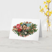 Carte Drapeau Abe Lincoln Garland (Fleur jaune)