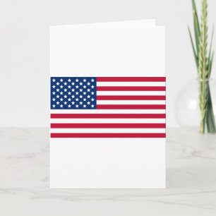 Carte Drapeau américain