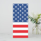 Carte Drapeau américain (Debout devant)