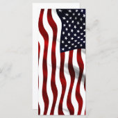Carte Drapeau américain (Devant / Derrière)
