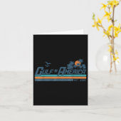 Carte Drapeau Américain 2025 Golfe M (Fleur jaune)