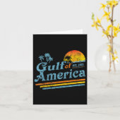 Carte Drapeau Américain 2025 Golfe M (Fleur jaune)