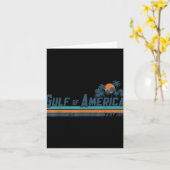 Carte Drapeau Américain 2025 Golfe M (Fleur jaune)