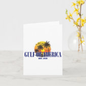 Carte Drapeau Américain 2025 Plage Graphi (Fleur jaune)