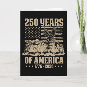 Carte Drapeau américain 250 ans 1776-2026 250e anniversa
