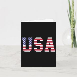 Carte Drapeau Américain Américain Américain 4 juillet Po