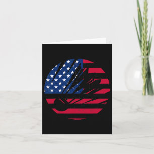 Carte Drapeau américain Badminton Chemise Hommes Femmes 