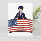 Carte drapeau américain betsy ross (Debout devant)