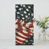 Carte Drapeau américain Camoflouge par Shirley Taylor (Debout devant)