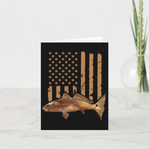 Carte Drapeau américain de pêche du sébaste Drapeau roug