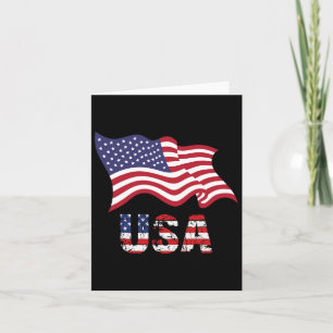 Carte Drapeau américain États-Unis d'Amérique 4e De