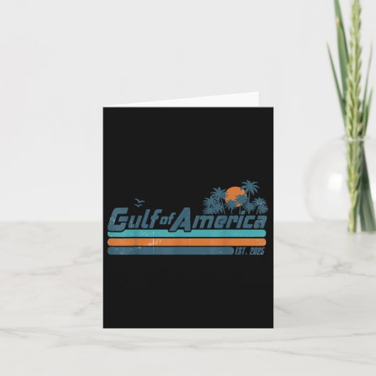 Carte Drapeau Américain G 2025 Du Golfe Des Etats-Unis E (Devant)