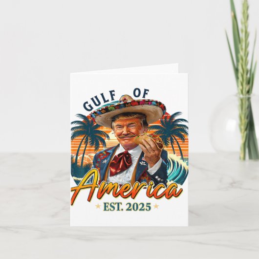 Carte Drapeau Américain G 2025 Du Golfe Des Etats-Unis E (Devant)