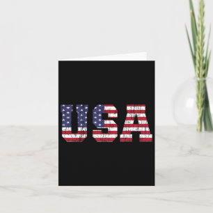 Carte Drapeau américain patriotique Chemise Hommes Femme