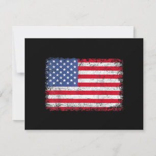 Carte Drapeau américain patriotique USA pour hommes femm