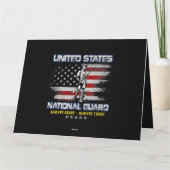 Carte Drapeau américain toujours prêt (Dos)