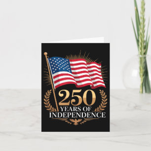 Carte drapeau américain USA 250 ans anniversaire 250 ans