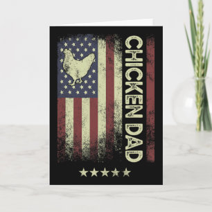 Carte Drapeau américain Usa - Papa poulet
