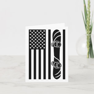 Carte Drapeau américain Vêtements de snowboard - Snowboa