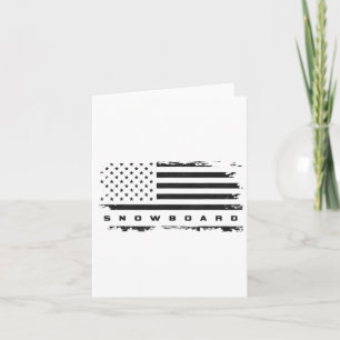 Carte Drapeau américain Vêtements de snowboard - Snowboa