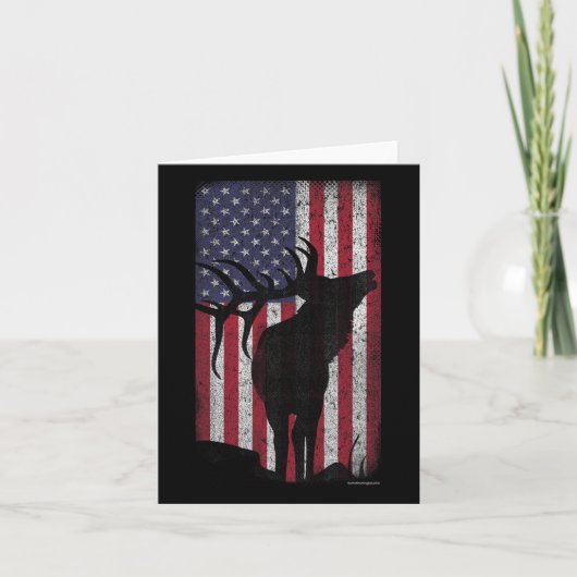 Carte Drapeau - American Retro (Devant)