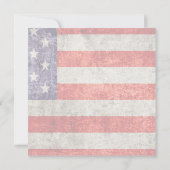 Carte Drapeau antiquité américain (Dos)